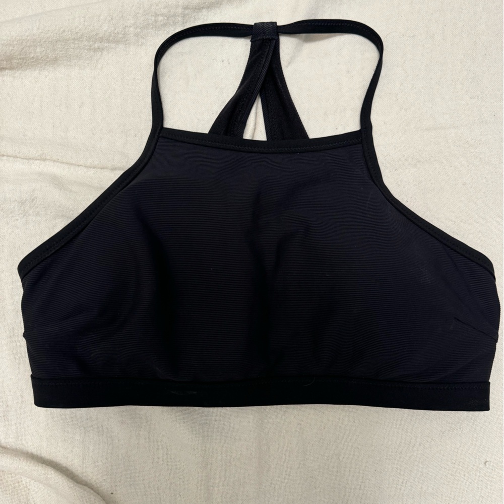 Athleta Black Bikini Top
